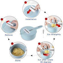 Load image into Gallery viewer, 9-in-1 Multi-Function Easy Food Chopper