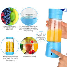 Load image into Gallery viewer, Portable Blender USB re-Chargeable,Travel Blender Juicer