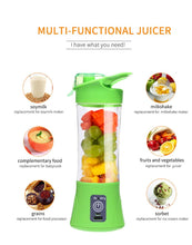 Load image into Gallery viewer, Portable Blender USB re-Chargeable,Travel Blender Juicer